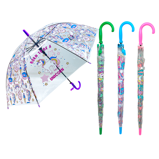 [15011604] PARAGUAS 48 CM P/NIÑO/A C/PITO COL SURT BUNGY KIDS 053-0427178