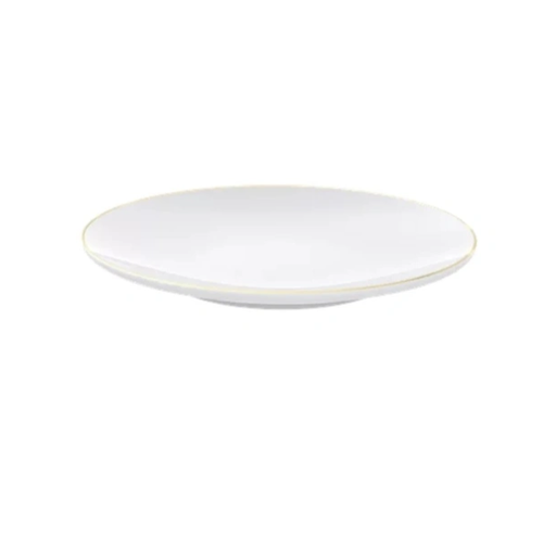 [15011777] PLATO POCELANA ORO 8.5" RED TRAMONTINA 96010/406
