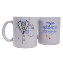 TAZA CERA 11 OZ DECO MEDICO 9954