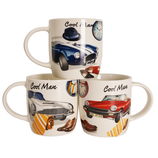 [15011856] TAZA CERA 350ML  DECO CARRO XD-2092-09-7796