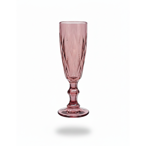 [15011992] COPA VID LABRADO 6 OZ CHAMPAGNE ROMBO ROSA GIGI