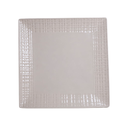 PLATO CERA CUAD 8" O/DECO REL SL06-8