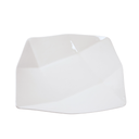 PLATO CERA 12.5" CUAD ROMBO CENTRO BL GIGI-155