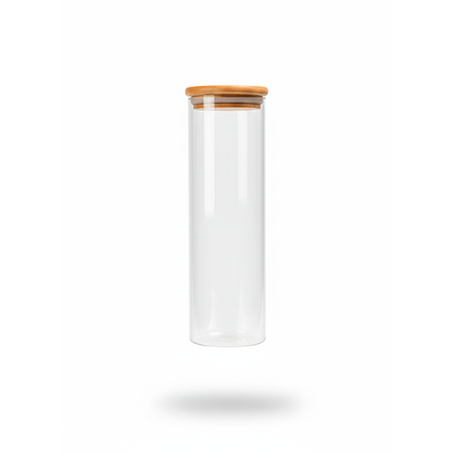 [15012239] DEPOSITO VID 550 ML CILIND TAPA PRES MAD CAJ GIGI